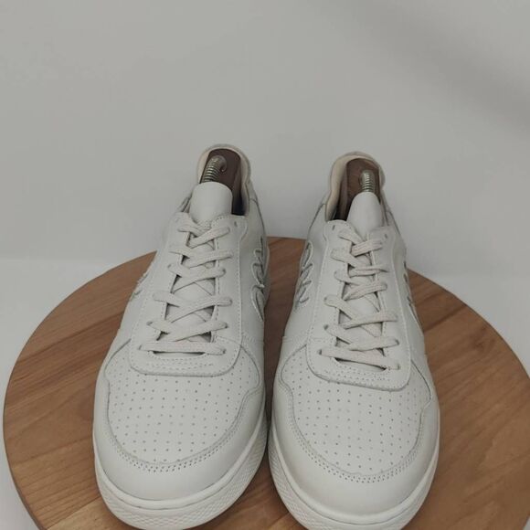 Sandro Moscolini Sneakers Mens Size 9 Movers Marlin Off White Leather Lace Up - Picture 2 of 12